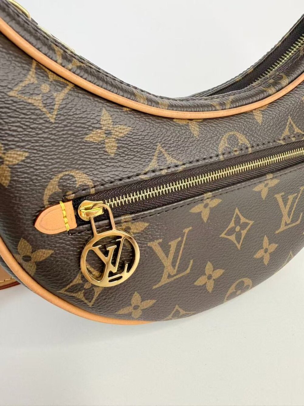 Louis Vuitton Loop Hobo PM Monogram Canvas Shoulder Crossbody Bag - Picture 12 of 13